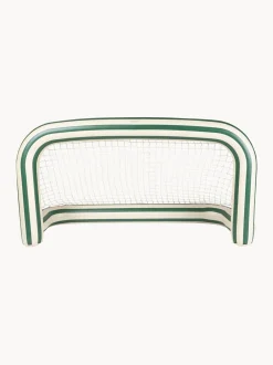Porta gonfiabile Green Stripe con palla