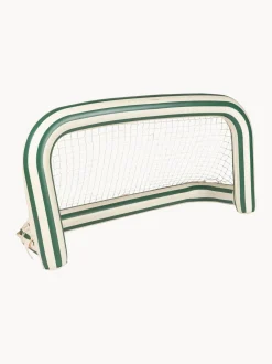Porta gonfiabile Green Stripe con palla