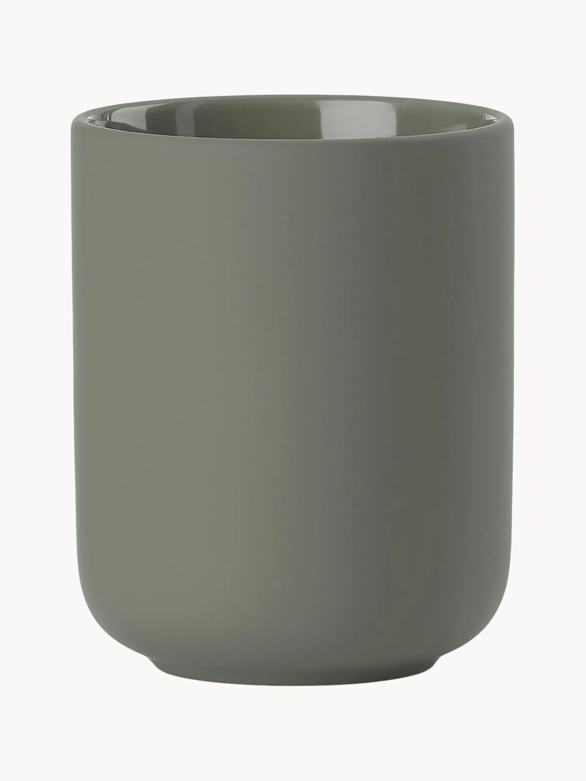 Porta spazzolino con superficie soft-touch Ume