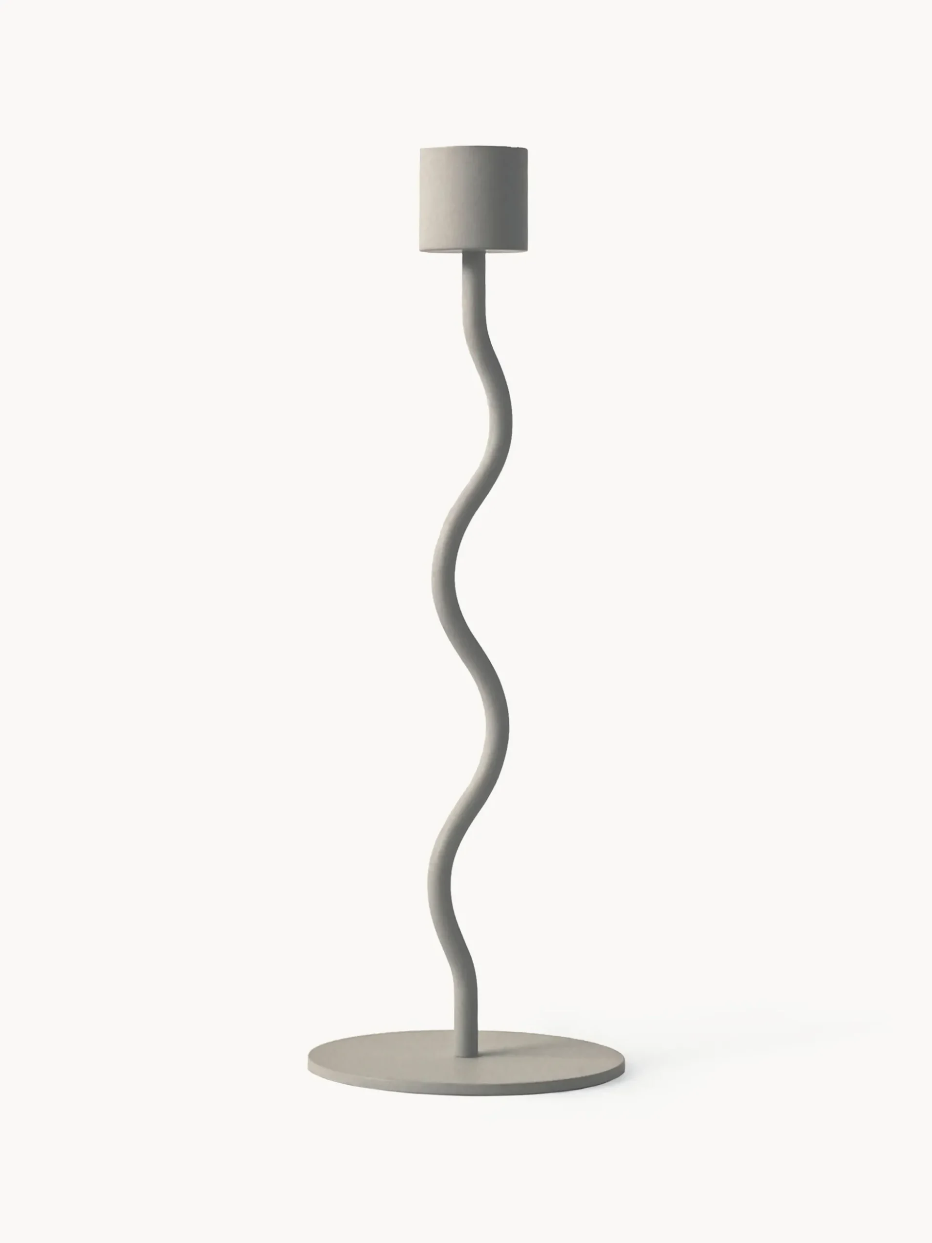 Portacandele Curved, alt. 24 cm