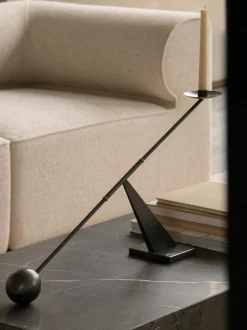 Portacandele di design in metallo Interconnect