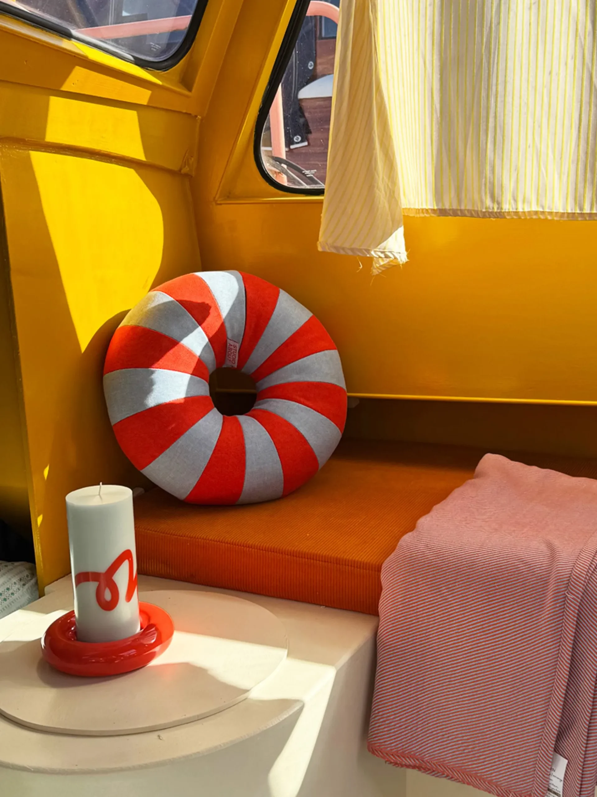 Portacandele in ceramica Bob