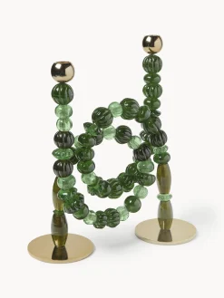 Portacandele fatto a mano Beads