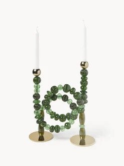 Portacandele fatto a mano Beads