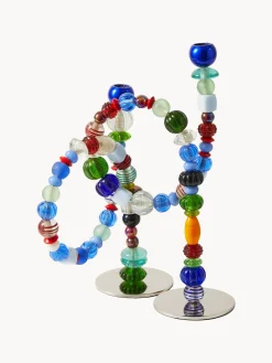 Portacandele fatto a mano Beads