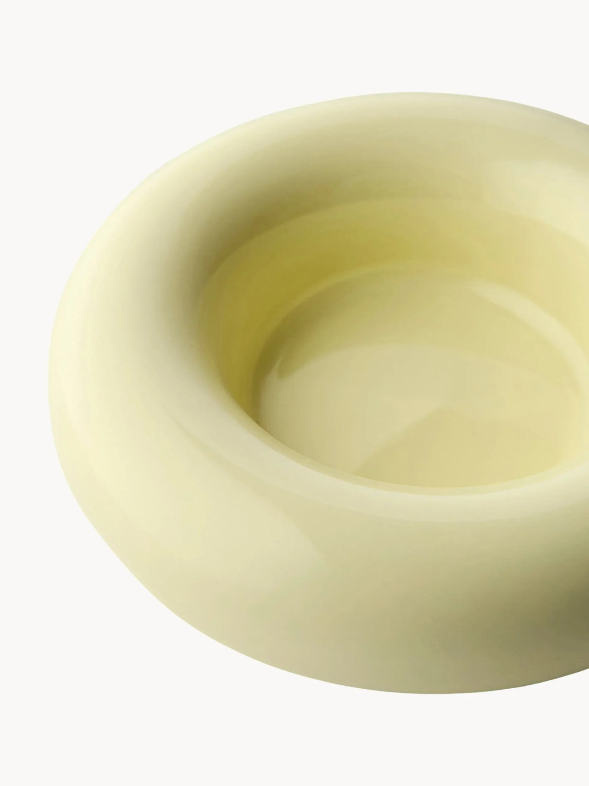 Portacandele grande in ceramica Bob