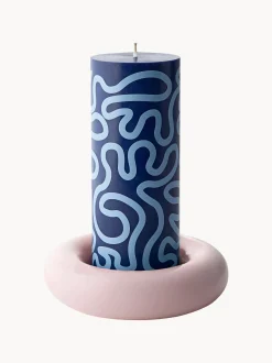Portacandele in ceramica Bob