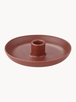 Portacandele in ceramica Vela