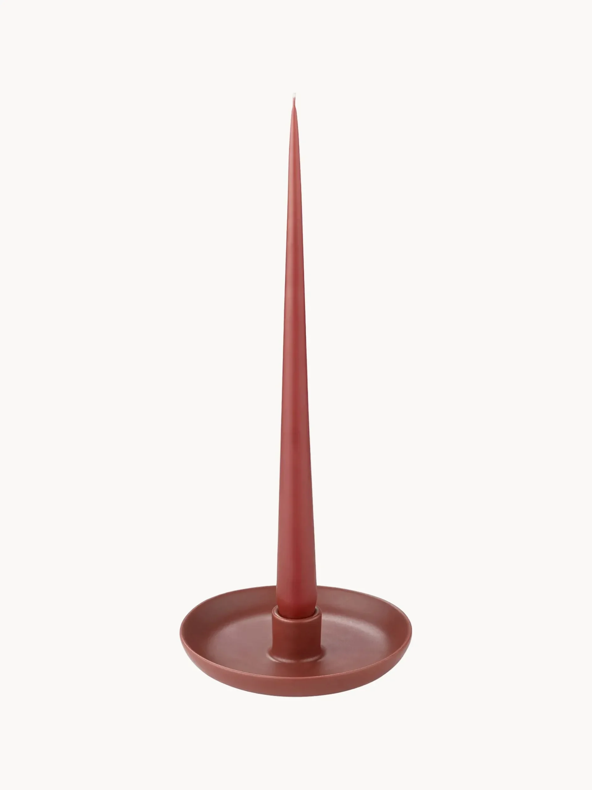 Portacandele in ceramica Vela