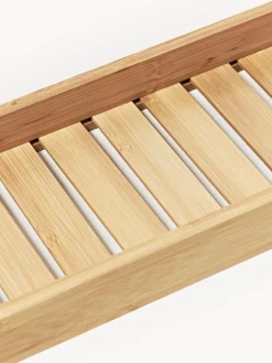 Portaoggetti per vasca da bagno in bambù Kit