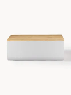 Portapane con coperchio in legno di bambù Mattina