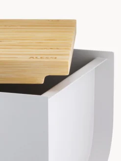 Portapane con coperchio in legno di bambù Mattina