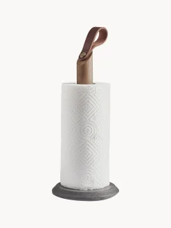 Portarotolo da cucina in legno di quercia Grab