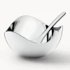 Portasale in acciaio inox con cucchiaio Bloom