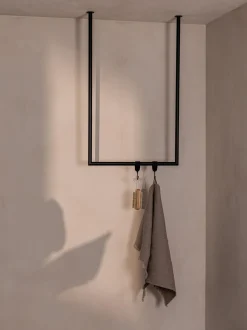 Portasciugamani da soffitto in metallo Tensi