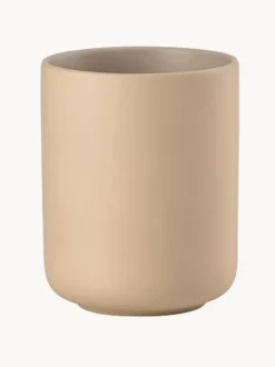 Porta spazzolini con superficie soft-touch Ume
