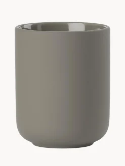 Porta spazzolino con superficie soft-touch Ume