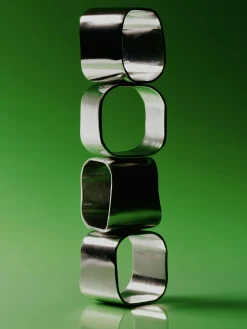 Portatovaglioli Cuff, 4 pz