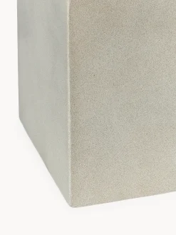 Portavaso da esterno in cemento Tuscany, alt. 30 cm