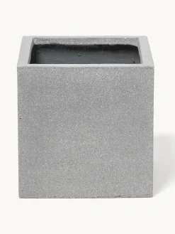 Portavaso da esterno in cemento Tuscany, alt. 30 cm