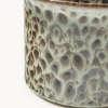 Portavaso fatto a mano con smalto reattivo Balou, alt. 10 cm