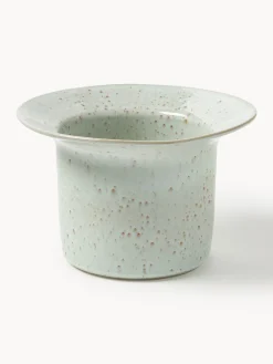 Portavaso fatto a mano con smalto reattivo Balou, alt. 15 cm