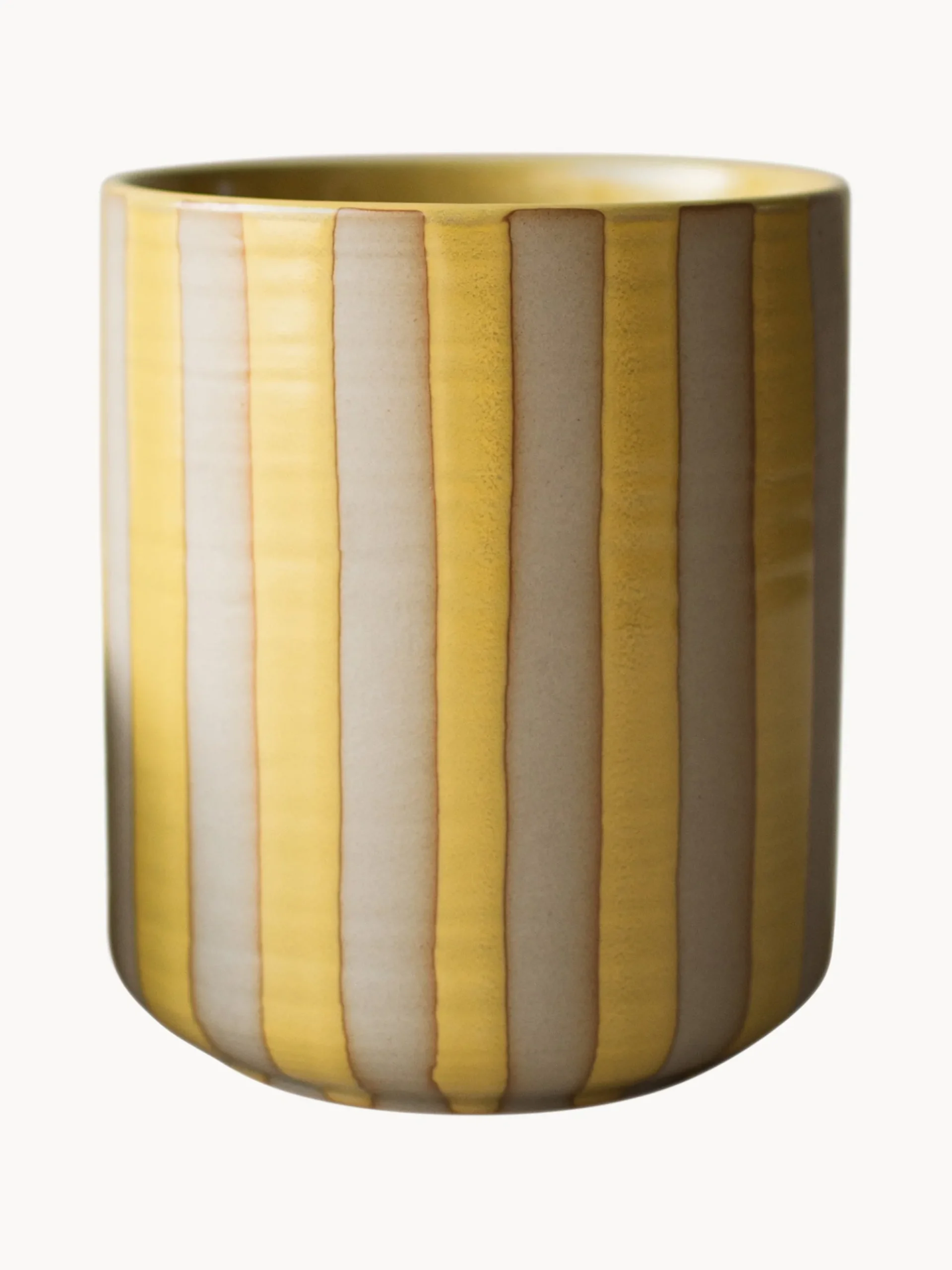 Portavaso in ceramica Line
