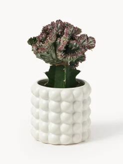 Portavaso in gres Bob, alt. 15 cm