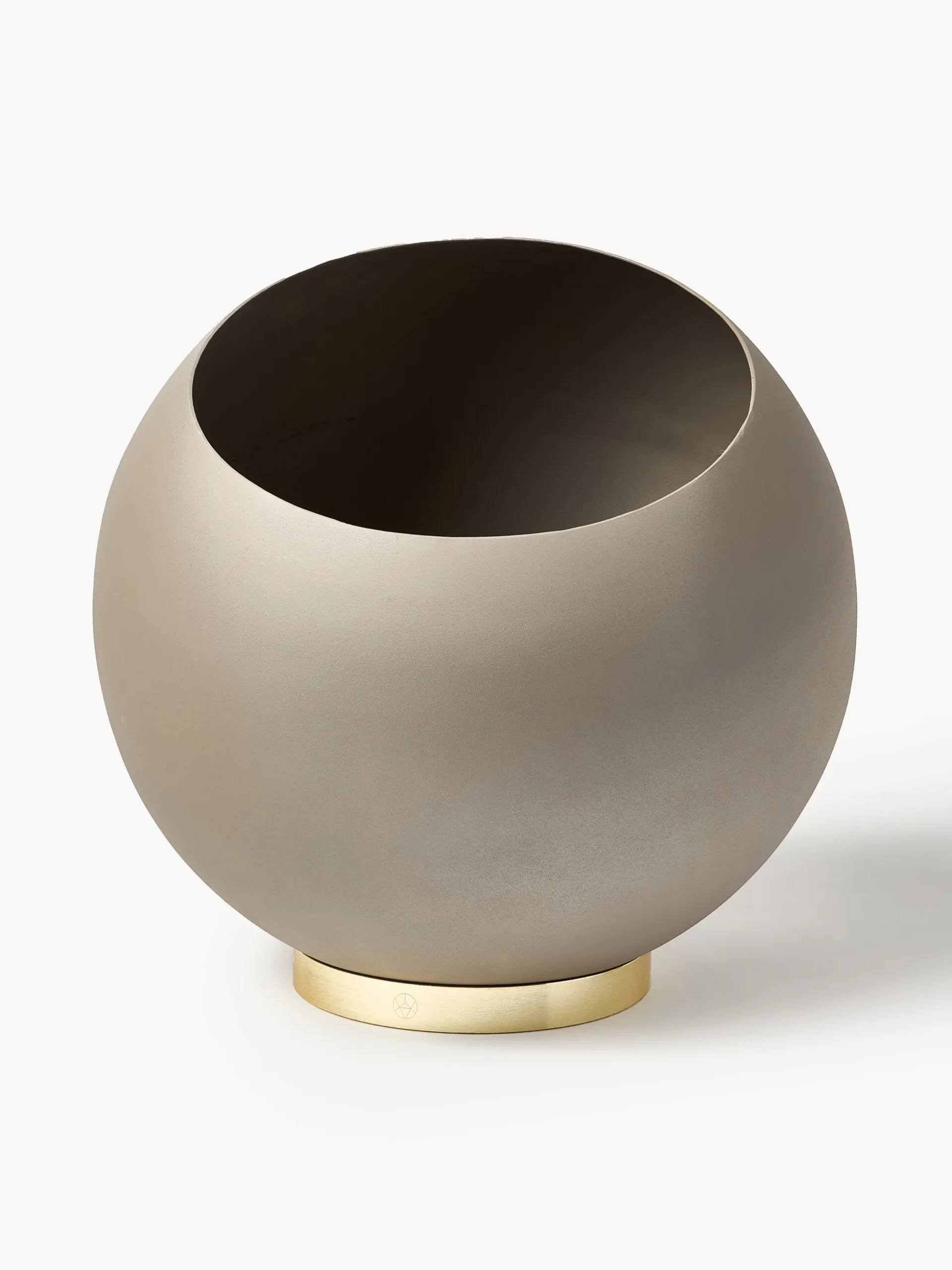 Portavaso in metallo Globe