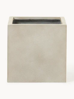 Portavaso da esterno in cemento Tuscany, alt. 40 cm