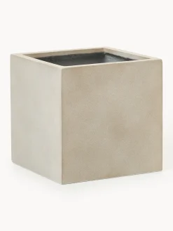 Portavaso da esterno in cemento Tuscany, alt. 40 cm