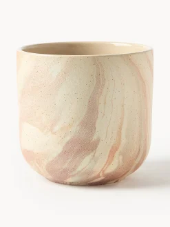Portavaso effetto marmo Kiko, alt. 17 cm