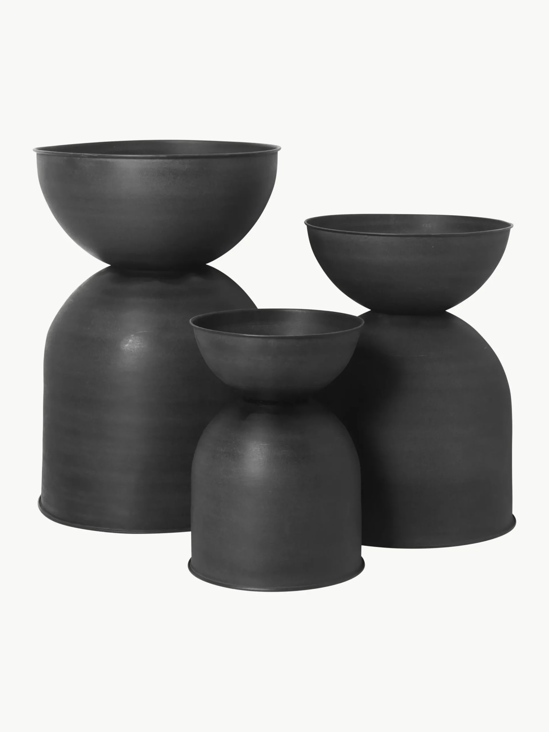 Portavaso Hourglass, alt. 59 cm