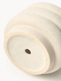 Portavaso piccolo in gres Rudi, alt. 16 cm
