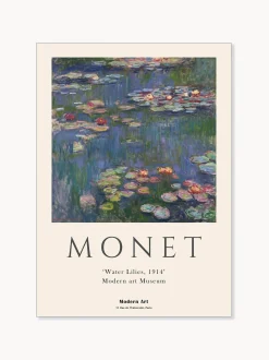 Poster Claude Monet x PSTR Studio - Waterlillies