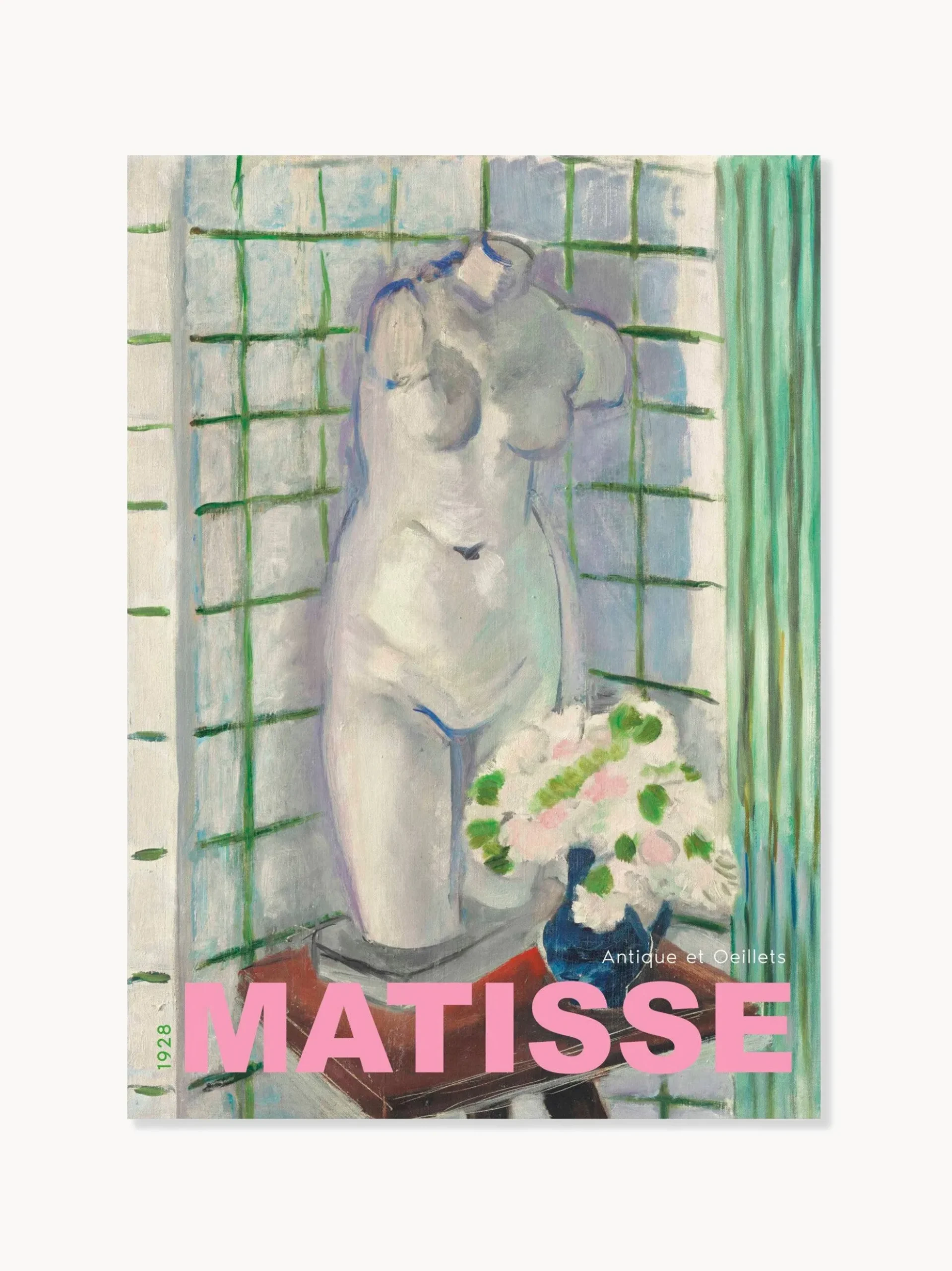 Poster Henri Matisse - Antique et Oeillets