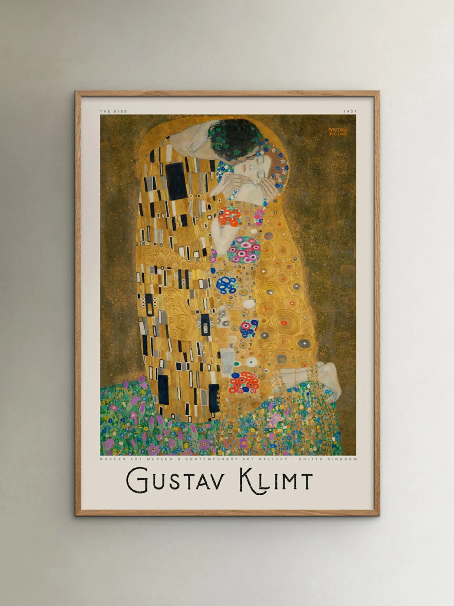 Poster PSTR Studio x Gustav Klimt - The Kiss