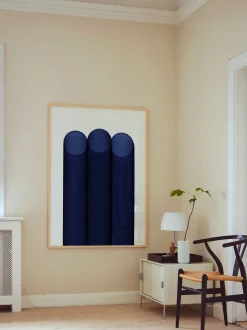 Poster Blue Pipes