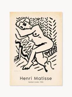 Poster Henri Matisse - Seated Model
