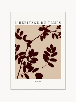 Poster Lheritage Du Temps
