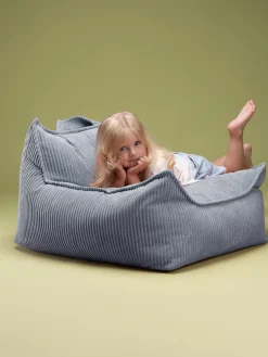 Pouf a sacco per bambini in velluto a coste Sugar