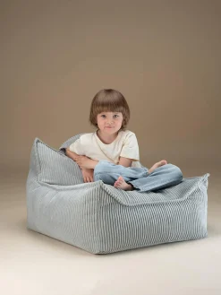 Pouf a sacco per bambini in velluto a coste Sugar