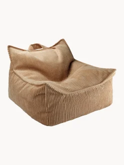 Pouf a sacco per bambini in velluto a coste Sugar