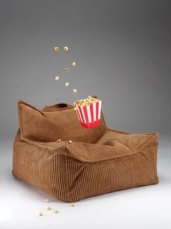 Pouf a sacco per bambini in velluto a coste Sugar