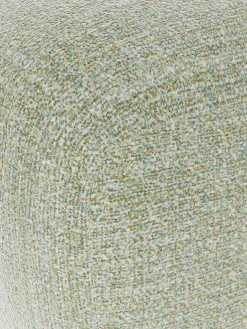 Pouf alto in bouclé Wolke
