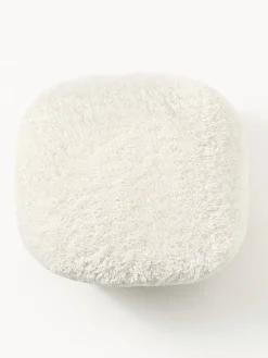 Pouf alto in teddy Wolke