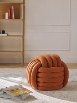 Pouf annodato Twist