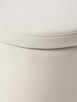 Pouf con spazio contenitore aggiuntivo Alida