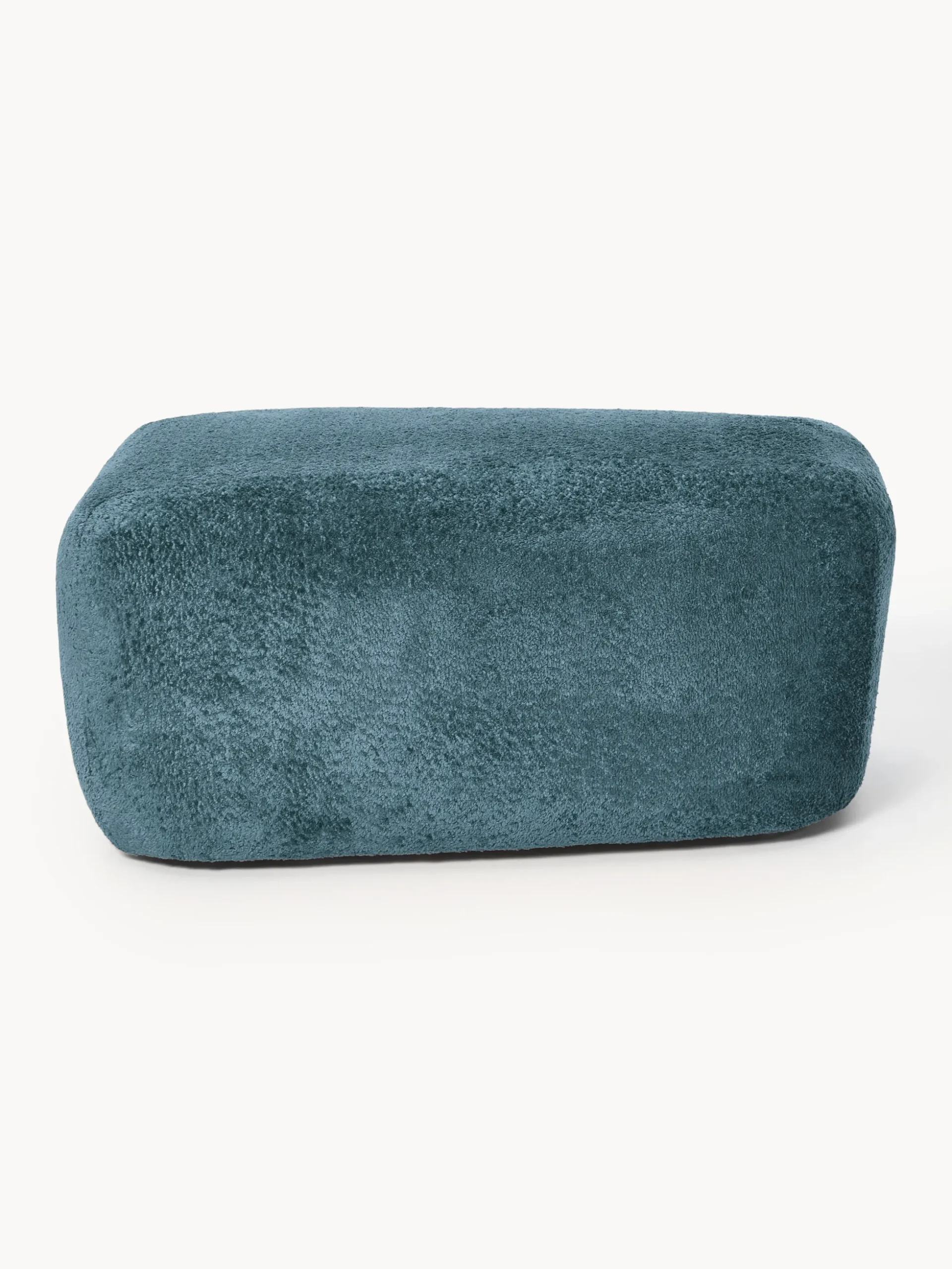 Pouf grande in bouclé Wolke