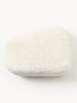 Pouf grande in teddy Wolke